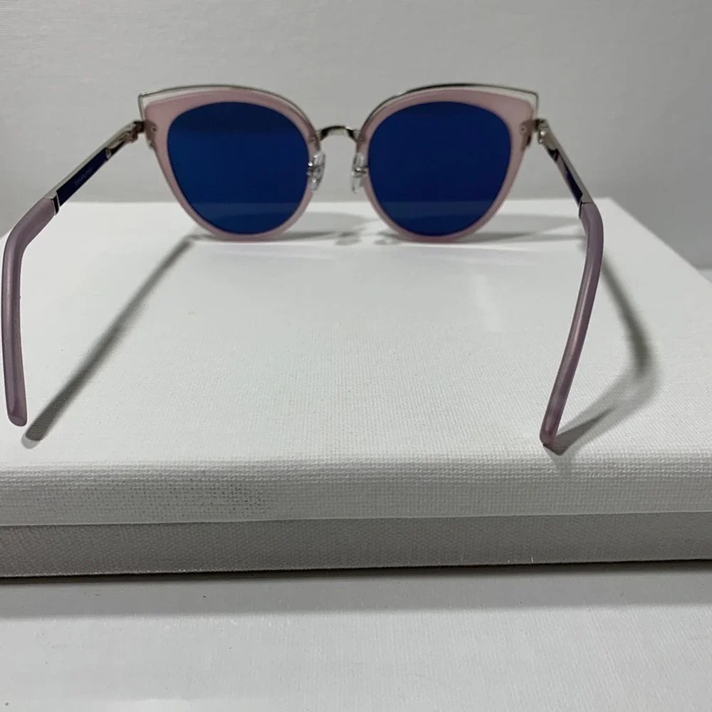 Nine West pink and silver sunglasses